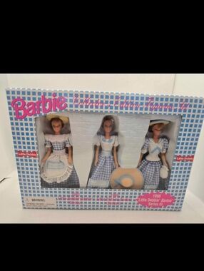 Barbie Little Debbie Collector Set - Blue Gingham Dolls